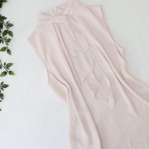 Vince Camuto Soft Pink Sleeveless Dress Top